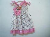 Vestido infantil c/ lacinho